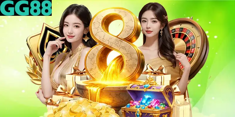 Casino GG88 cá cược chân thực, xanh chín như tại Las Vegas